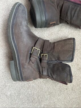 UGG Black Tread Sole Boots